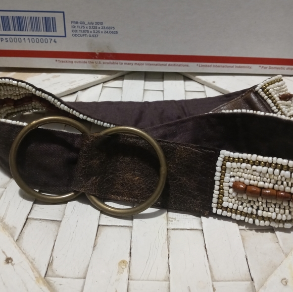 🕰🏯OLD NAVY ARTISAN BEADS BELT🌉🏝 - Picture 6 of 16